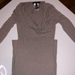 Ribbed Over the knee dress